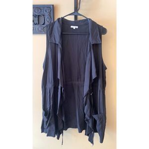 Maurices black jacket/vest. Size large